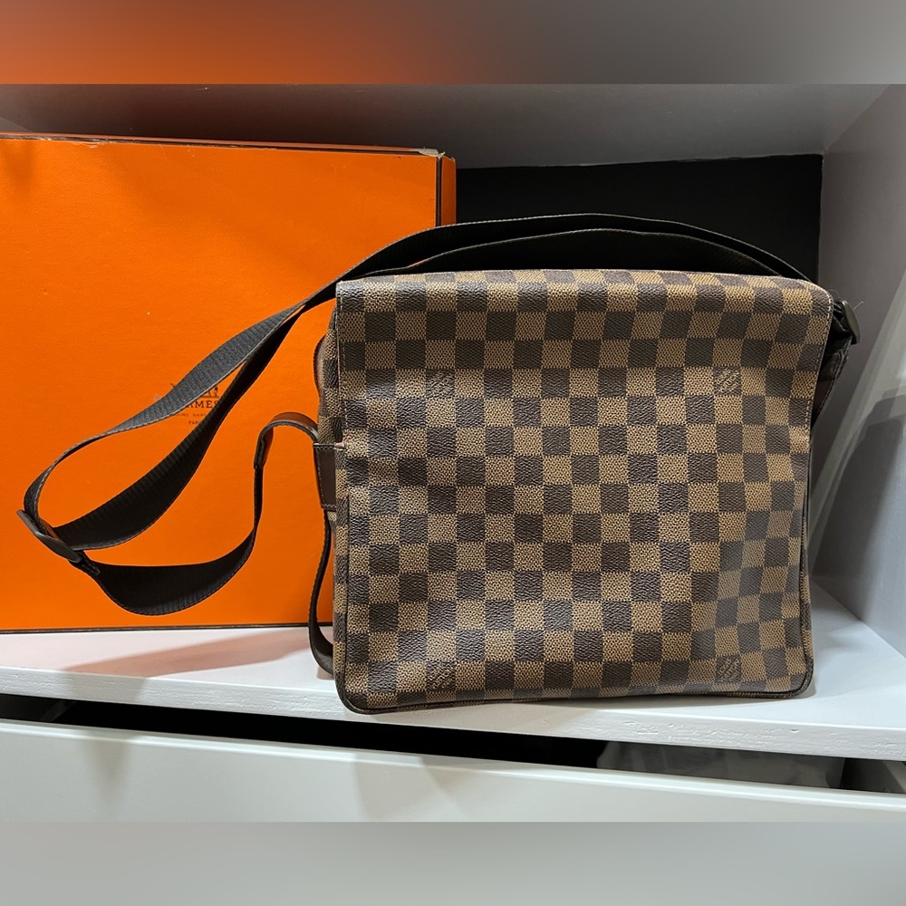 Authentic LV Naviglio Messenger Bag